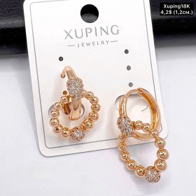 Сережки Xuping18К 20101 ( 1.2 см)